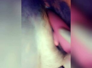 BBW cute brunette indulges in self pleasure