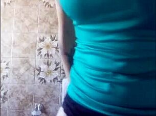 Dirty talk and masturbation from blonde beauty