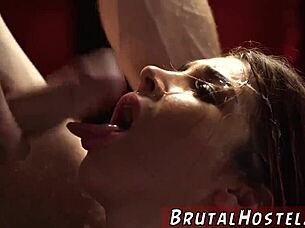 In BDSM session young tourists explore extreme pleasure