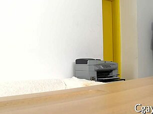 Lubricous blowjob for homosexual chap, gay sex oral hunk