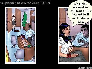 Savita Bhabhi’s erotic adventure comes to life as comic book