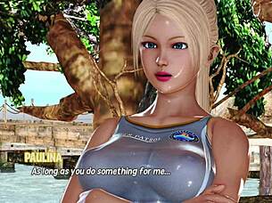 Max's life cap XXIV: Laid back beach, massage with a stunning babe