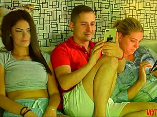 Newly released teen girl roleplay video: Blonde beauty is caught stripping and playing hidden cam