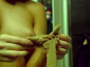 Watch this chubby escort give blowjob and get assfucked for facial!