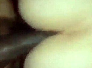 Homemade video features natural tits and big ass BBW get facial