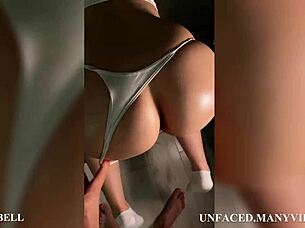 Watch as amateur MILF gets roughly pounded in POV from behind