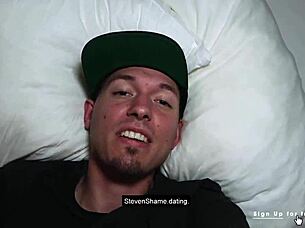 Stevenseshame cums for gothic milf Sidney Dark after a hot fuck