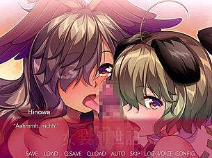 Hinowa's sensual journey: a shemale group sex souseiki