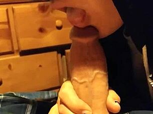 A cumshot for step sis