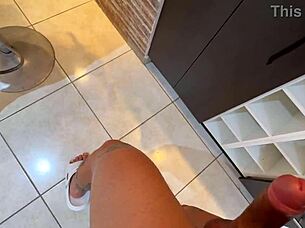 I fuck the neighbor's girl and get inside her there