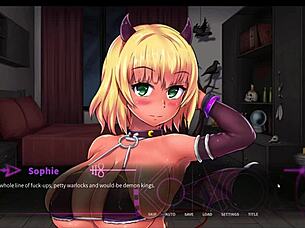 femdom porn game cute anime girl anal treated rough