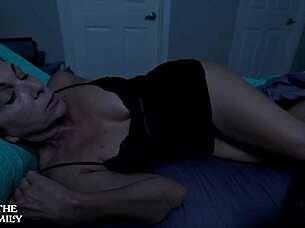 Stepson Scared Of Thunder Overcomes Trauma By Fucking Stepmother