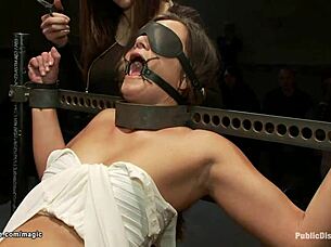 Public bondage and domination: slave's kinky adventure