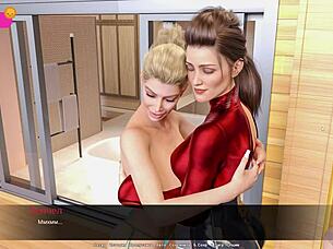 Full video - Wings of Silicon: cumshot in pussy & big nipples in Volume 9