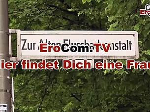 All European mature in public sex adventure with POV perspective