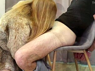 Prepare yourself for those bondage femdom shenanigans with heels, gloves, and fur