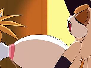 Busty witchable with a huge cock furry porn