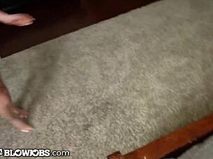 Blowpass: Dixie Lynn shocks stepfather with incredible oral skills