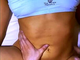 Young Latina teen loves it when she dominates her lover in bed