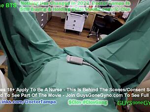 Doctor Tampa’s second session playing nonbinary medical perversion for cum clinic