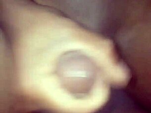 A lovely black girl makes out with a white boyfriend and boy, the man came heavily on my tummy