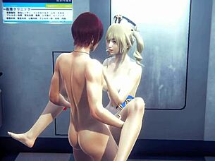 Japanese animated cartoon and comic version of hentai where Barbara is depicted in raw sexual intercourse with full-inserted screwing and climaxes kleinen and comedies