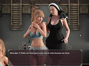 Cartoon porn: lusty adventure: MILF and teacher