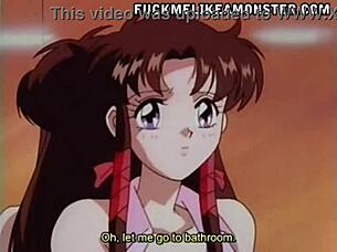 An amateur anime shemale gets oral pleasure
