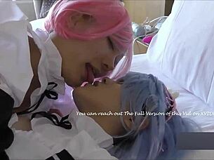 anime Hentai. Uniformed amateurs are creampied