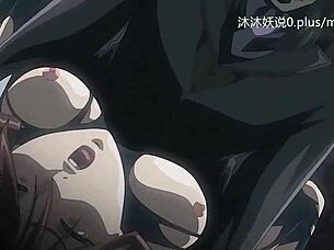 hentai video — Asian babe learns magic