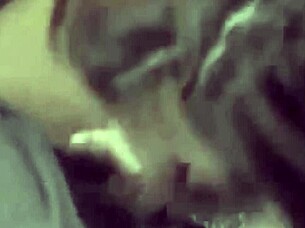 Black neighbor wife gives black neighbor a blowjob and swallows his load