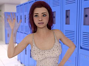 Cartoon porn: 3D boobs and deepthroat in HD