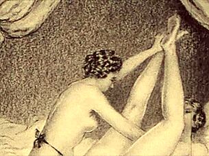 Past erotic illustrations, classic ones