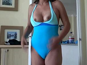 Stepson and stepmother, go at each other like wife and stepmother on a passionate beach