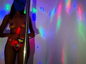 Stepmother dances pole and puts on religious dress to fulfill her stepson's wish