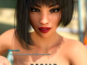 Game walkthrough – brunette babe dances
