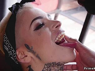 Step sister and step brother use alternative girlfriend to explore kinky threesome