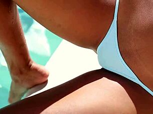 An Ebony tiny girl ready to have a hot tantric sex with a well endowed partner