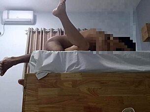 Asian homemade video of Burmese couple having sex