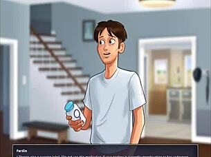 stepmom and her friend fuck stepson hard