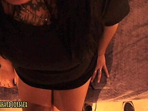 Steamy sex video shows maid getting her first anal from boss