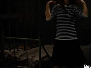 Cleanliness and domination: This is tantalizing mix of BDSM and lesbian pleasure