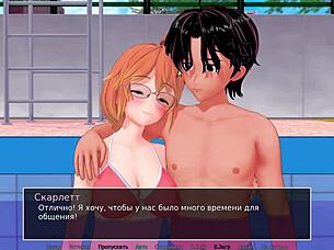 HD is where busty teacher teaches naughty student