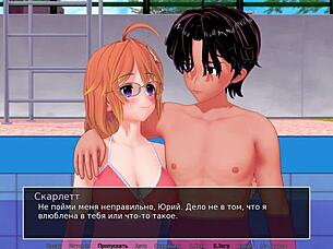 HD is where busty teacher teaches naughty student