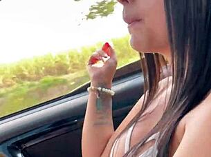 Steamy 10 minute encounter with latina babes taking it from behind