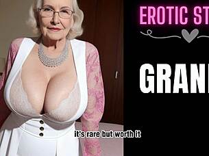Mature woman has her first sexual encounter as told in a granny's story, part 1