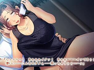 Naughty hospital play at the exam room of ahegao