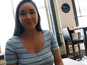 My stepsister's appetite isn't satisfied by a handsjob