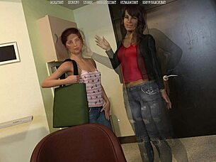 Halfway House Gameplay: Erotic Hospital Milf with Big Tits Awaits!