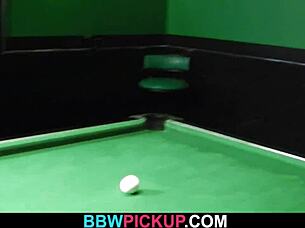 BBW gets oral and penetration to all her holes